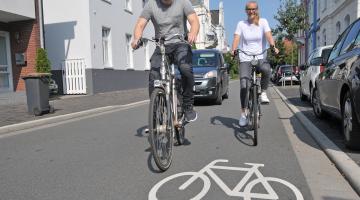 Fahrradklimatest 2020 - Bild I (Copyright: Foto: Bruno Wansing, Stadt Bocholt)