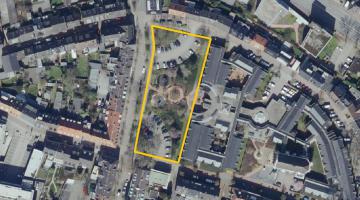 Grünfläche Weberstraße (Copyright: Grafik: Stadt Bocholt)