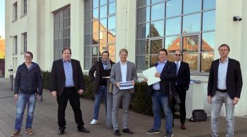 Vertragsunterzeichnung Kubaai Ibena Green Campus