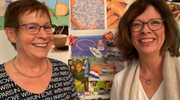 Dozentinnen des Kompaktkurses Niederländisch, VHS Bocholt-Rhede-Isselburg (Copyright: Marianne Eller-Groenschild und Marianne Navis)