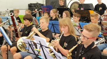 Musikschule: Miniwinds - Auftritt beim Musikschulfest