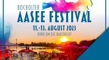 Foto des Aasee-Festivals aus dem Jubiläumsjahr 