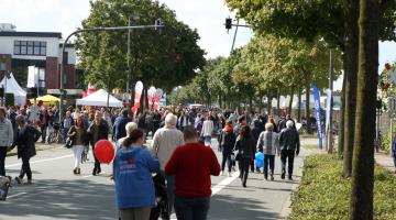 Besucher des I-Parks aus dem Jahr 2017 (Stadtmarketing Bocholt)