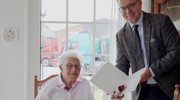 Elisabeth Harhuis 100 Jahre (Copyright: Stadt Bocholt)