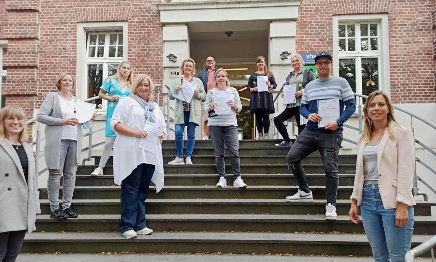 Aufbauqualifizierung zur Kindertagespflegeperson (Copyright: VHS Bocholt) Aufbauqualifizierung zur Kindertagespflegeperson (Copyright: VHS Bocholt)