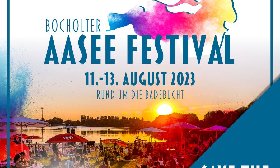 Foto des Aasee-Festivals aus dem Jubiläumsjahr 