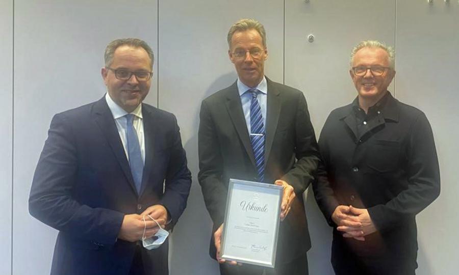 Ludger Dieckhues Jubiläum GF Stadtmarketing und Wifö (Copyright: Stadt Bocholt) Ludger Dieckhues Jubiläum GF Stadtmarketing und Wifö (Copyright: Stadt Bocholt)
