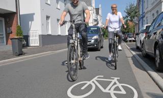 Fahrradklimatest 2020 - Bild I (Copyright: Foto: Bruno Wansing, Stadt Bocholt)