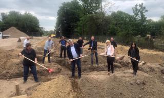 KiTa Wildwiese Fischerweg Spatenstich